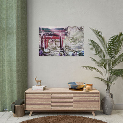 'Ghibli Snow Day' Posters