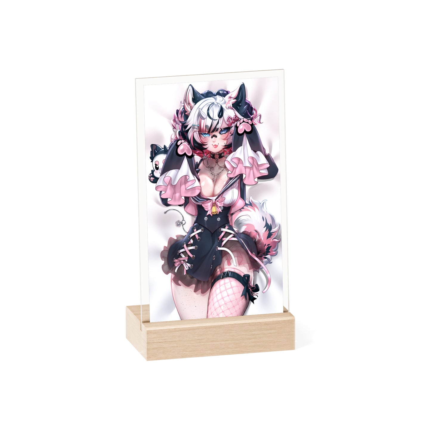 Laydown Dot Wooden Stand