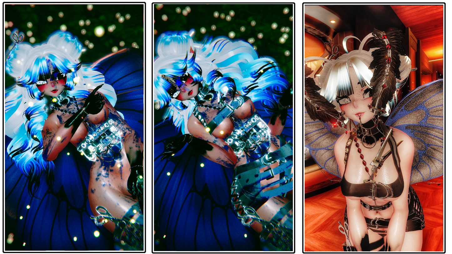 ╭┈ヾGa'thic Scissor Hands 🦋