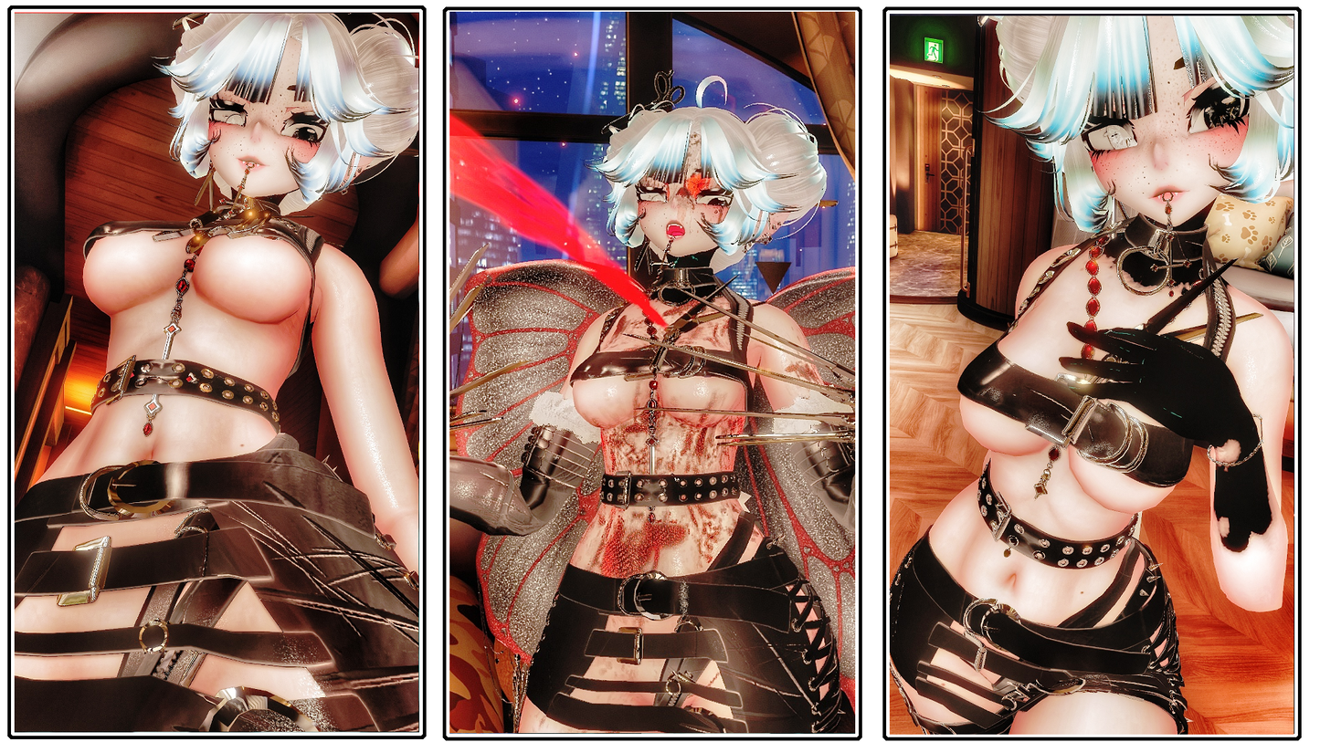 ╭┈ヾGa'thic Scissor Hands 🦋