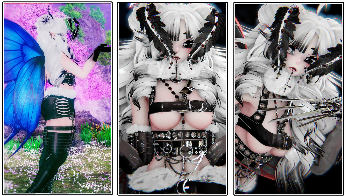 ╭┈ヾGa'thic Scissor Hands 🦋