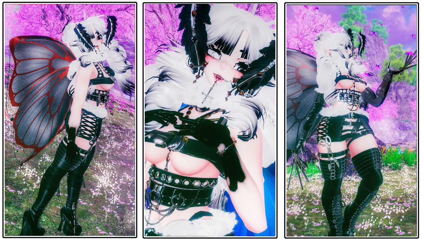 ╭┈ヾGa'thic Scissor Hands 🦋