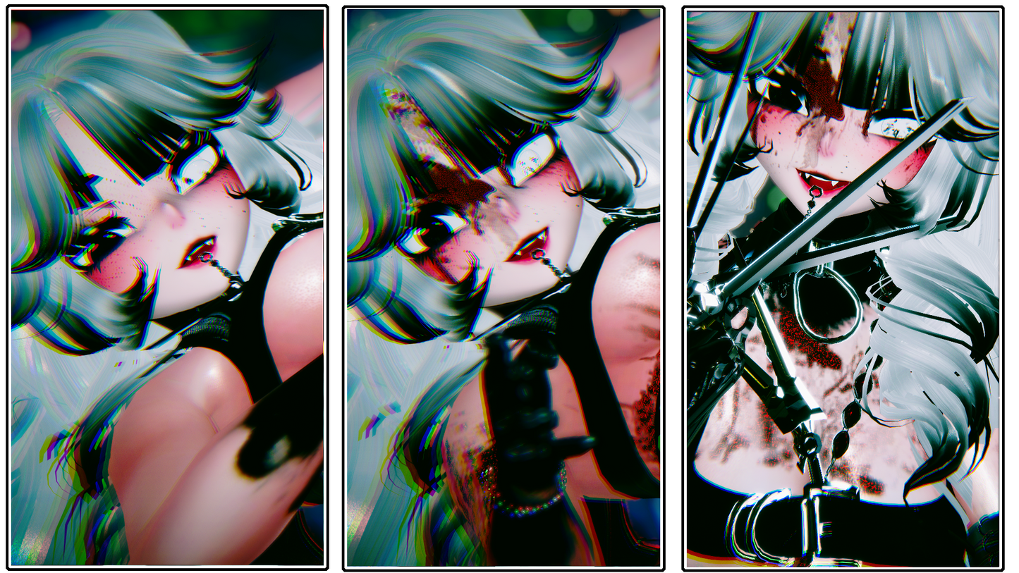 ╭┈ヾGa'thic Scissor Hands 🦋