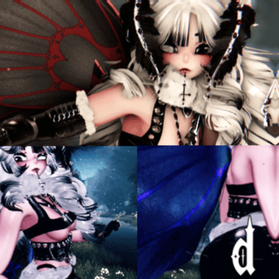 ╭┈ヾGa'thic Scissor Hands 🦋