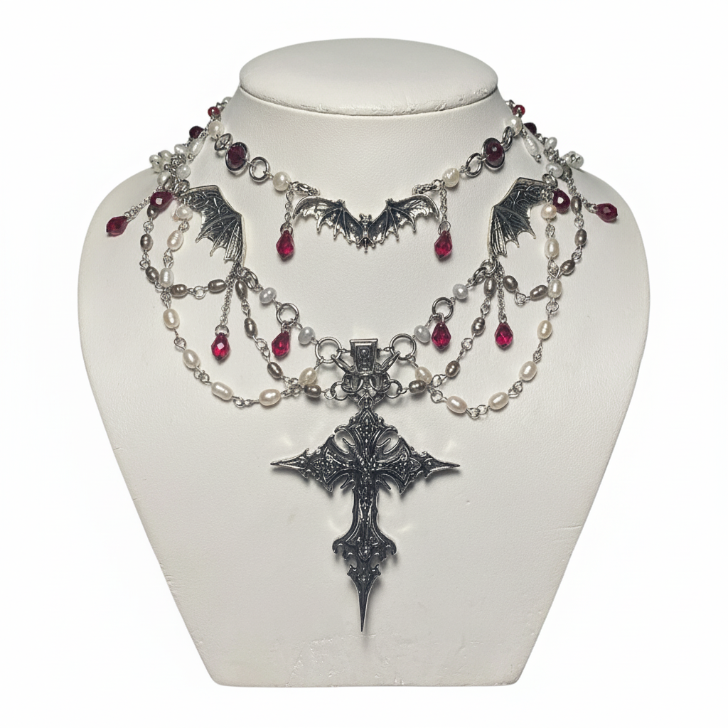 Blood Altar Crystal Pendants