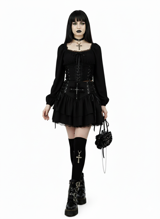 Phantom Charm Lace Top