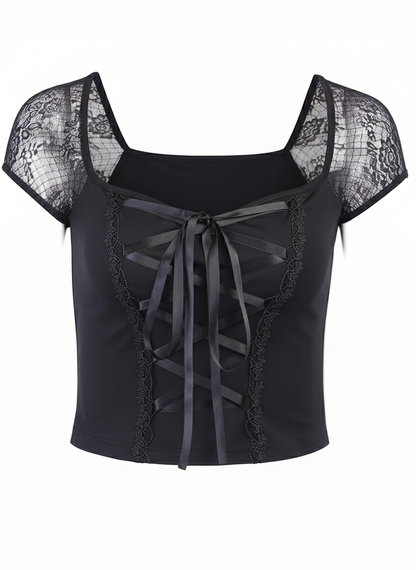 Shadowlace Bandage Top