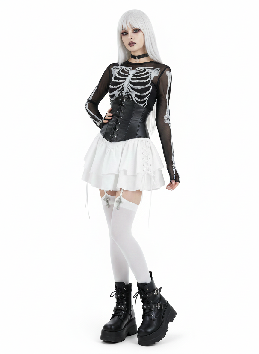 Witching Hour Lace-Up Cincher