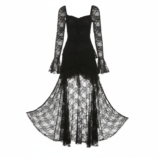 Twilight Whisper Gothic Dress