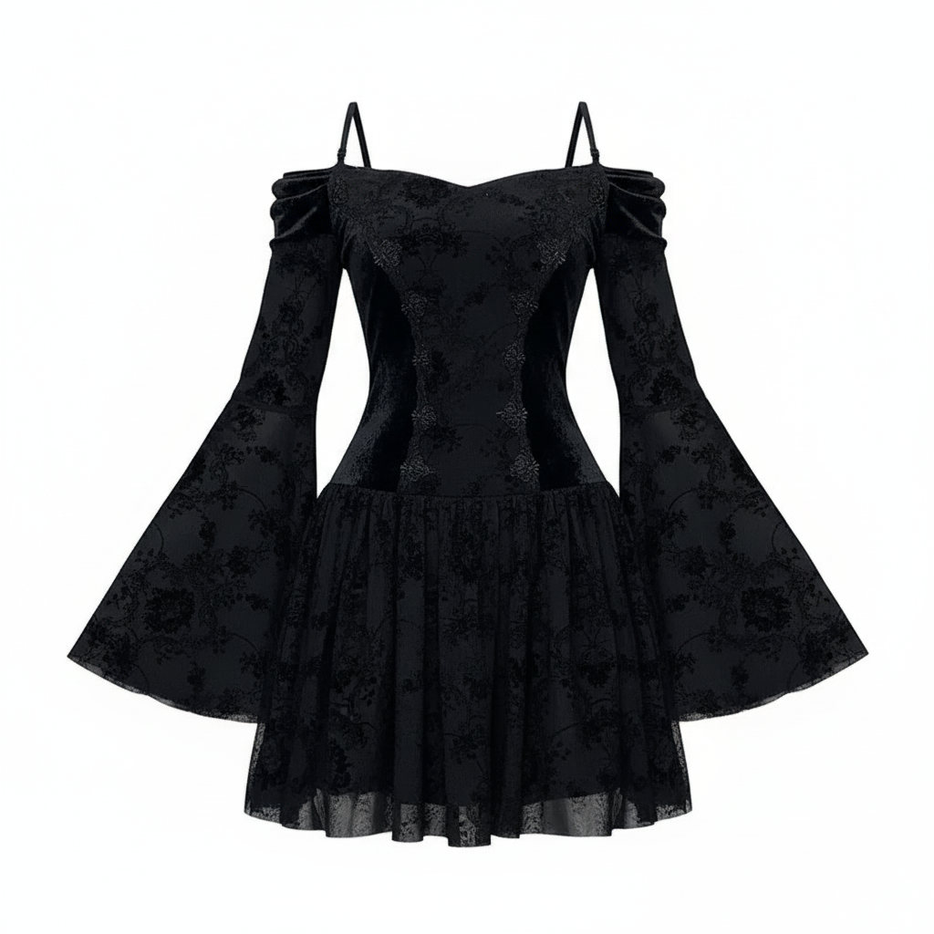 Dark Slim Cross Dress