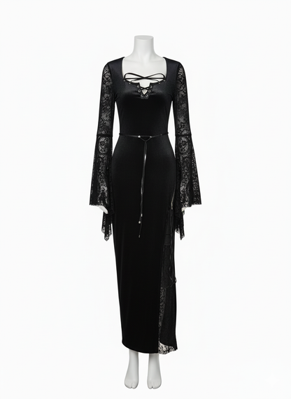 Nightshade's Elegant Long Dress