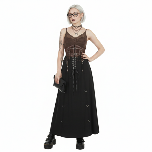 Ebon Veil Bandage Skirt