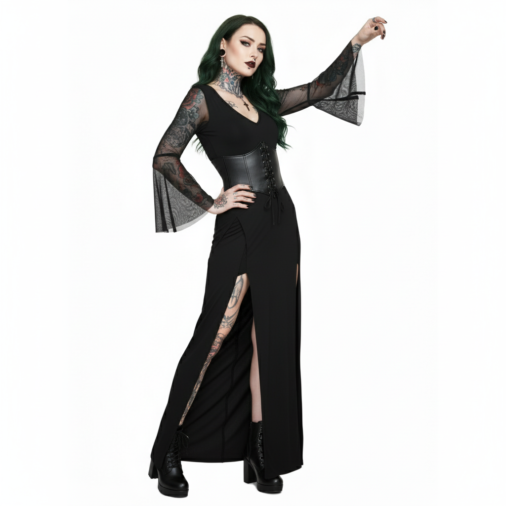 Darkness Fairy Core Dress