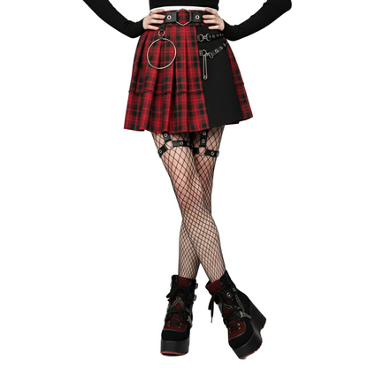 Firey Red's Pleated Skirt