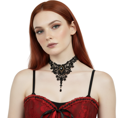 Queen of Night Necklace