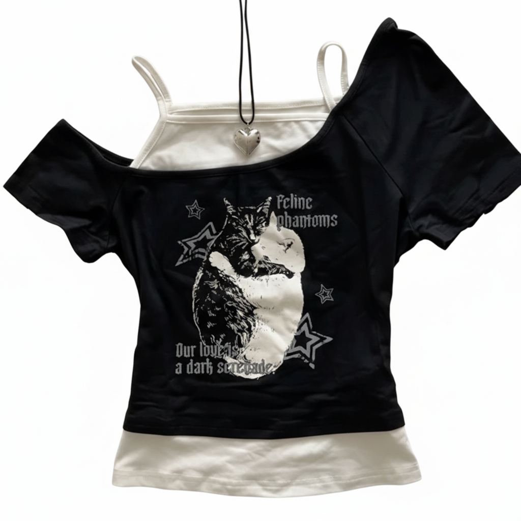 Aesthetic Goth Graphic T-Shirt