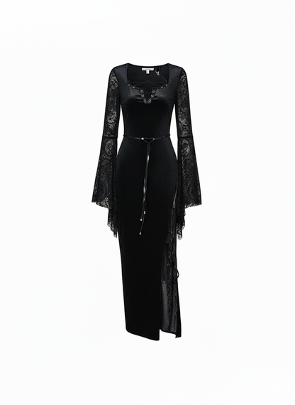 Nightshade's Elegant Long Dress