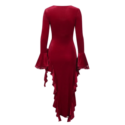 Miss Blood Shred Long Dress