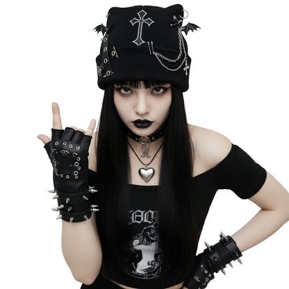 Batcat Chain Hat