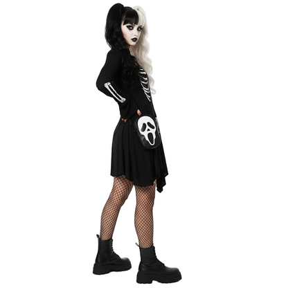 Mrs. Spooky, Skeleton Shoulder Bag