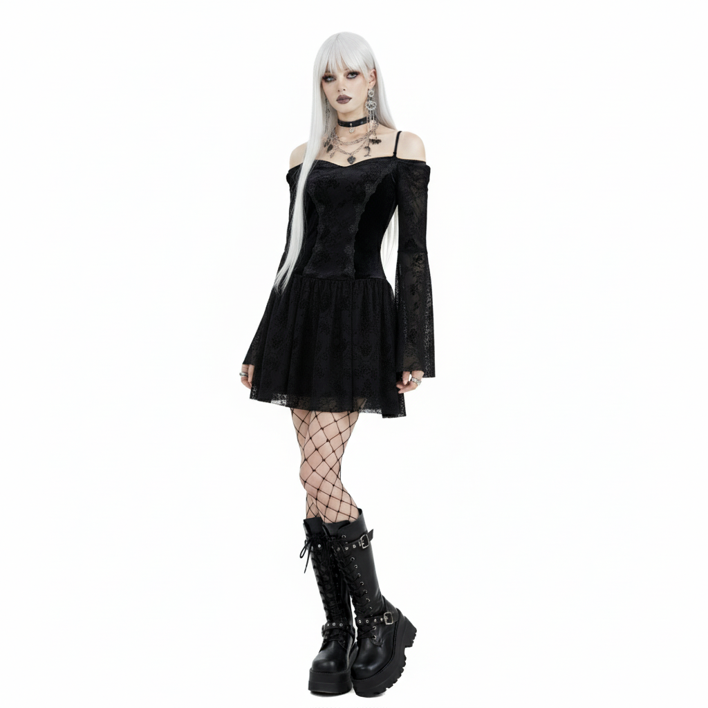 Dark Slim Cross Dress
