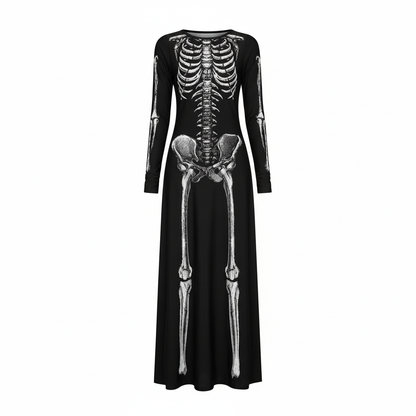 Miss Skeleton's Long Dress