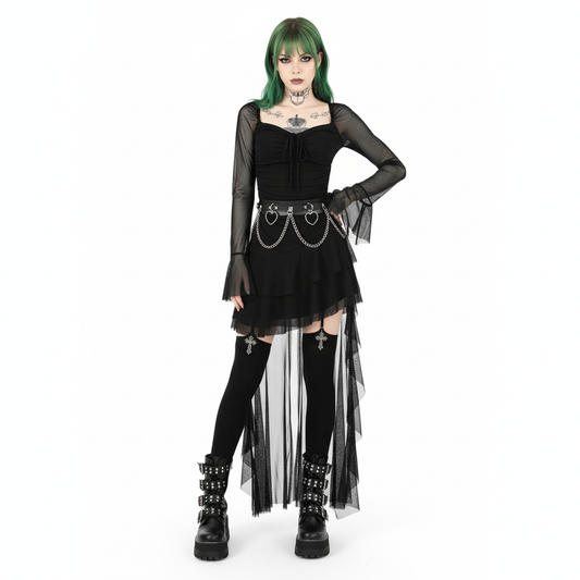 Hexed Relic Over-Knee Socks