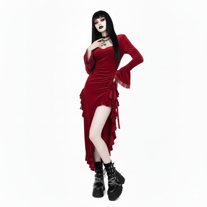 Miss Blood Shred Long Dress