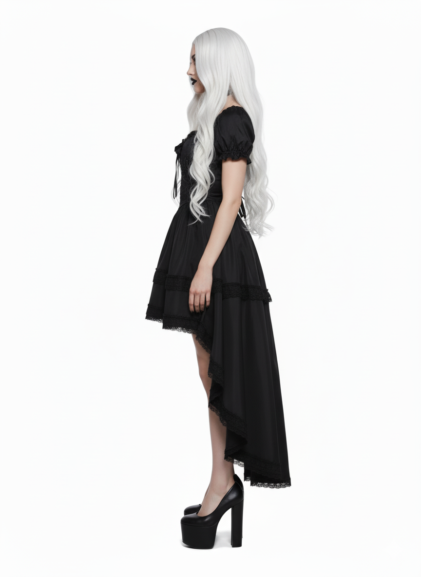 Moonlit Melody Gothic Dress