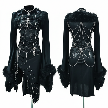 Raven's Wraith Gothic Dress