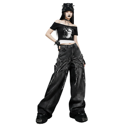 Vintage Streetwear Baggy Jeans