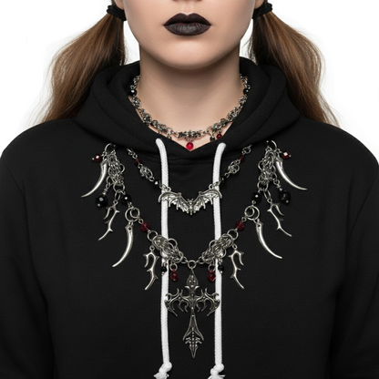 Blood Bat Necklace
