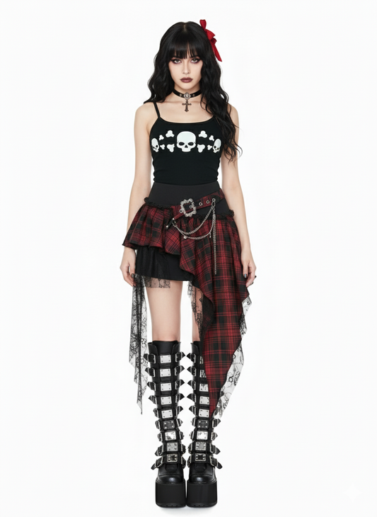 Vintage Skull Tank Top