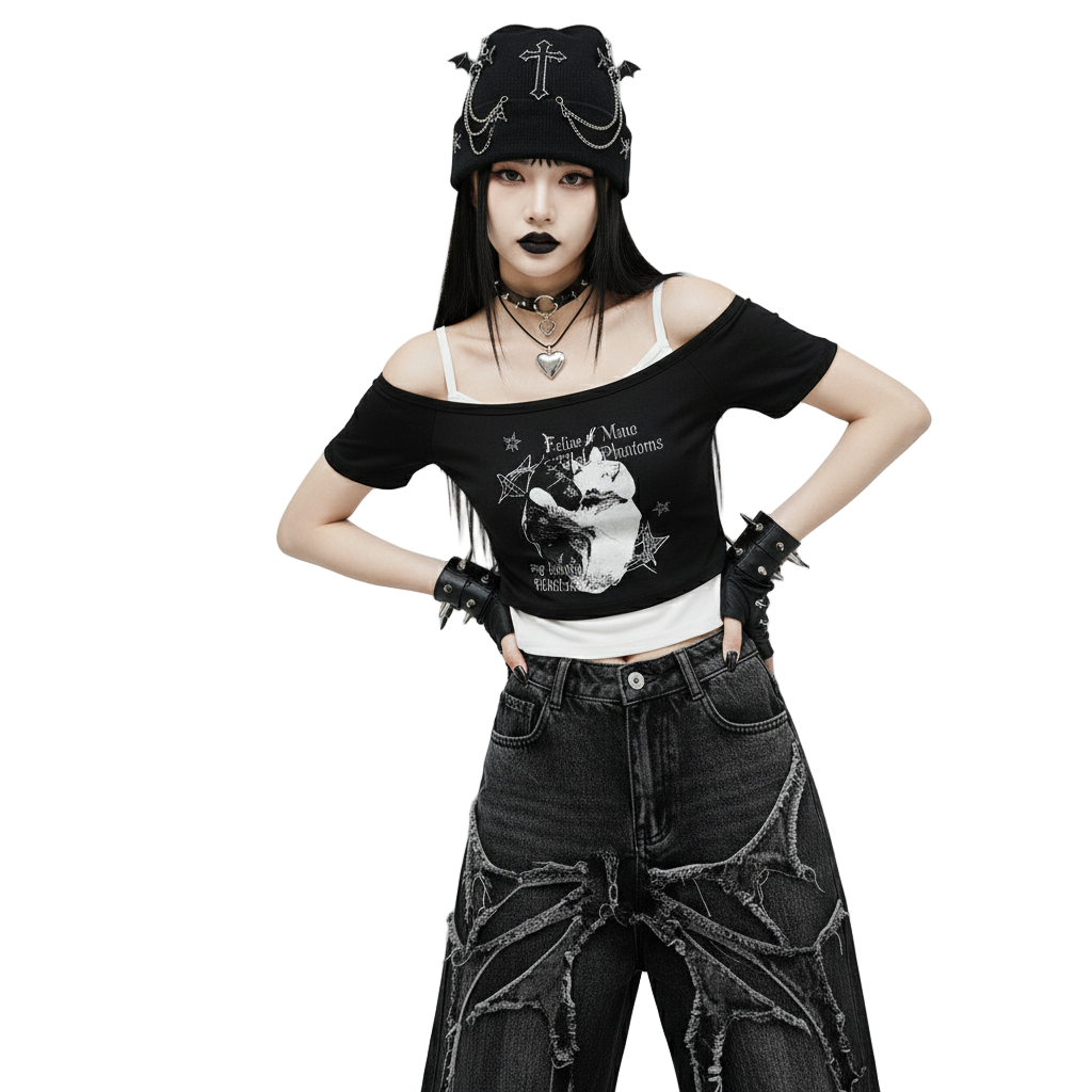 Aesthetic Goth Graphic T-Shirt