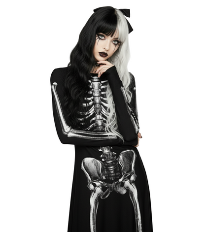 Miss Skeleton's Long Dress