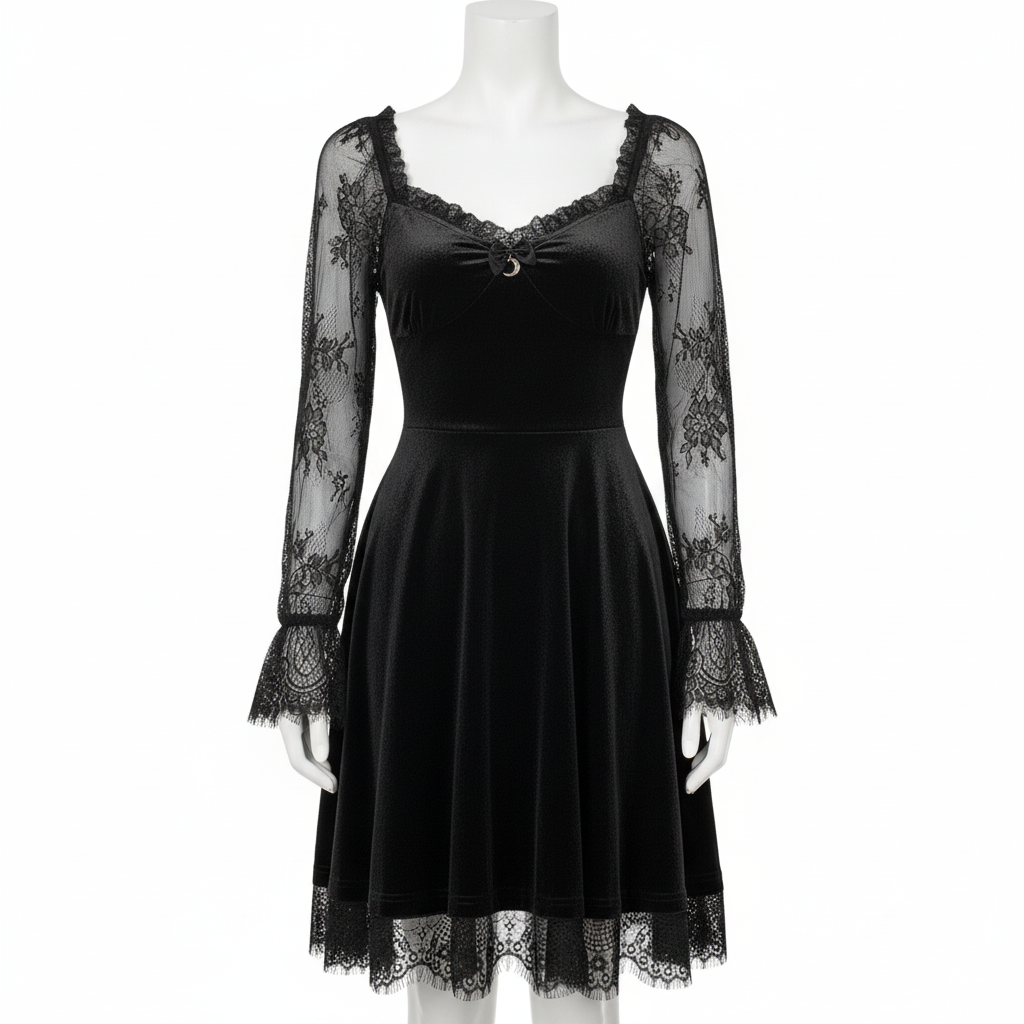 Gothic Date Night Dress