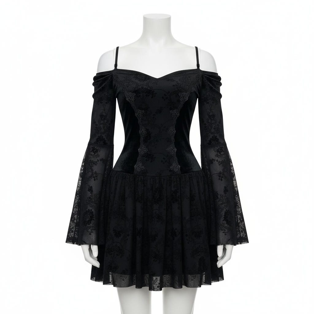 Dark Slim Cross Dress