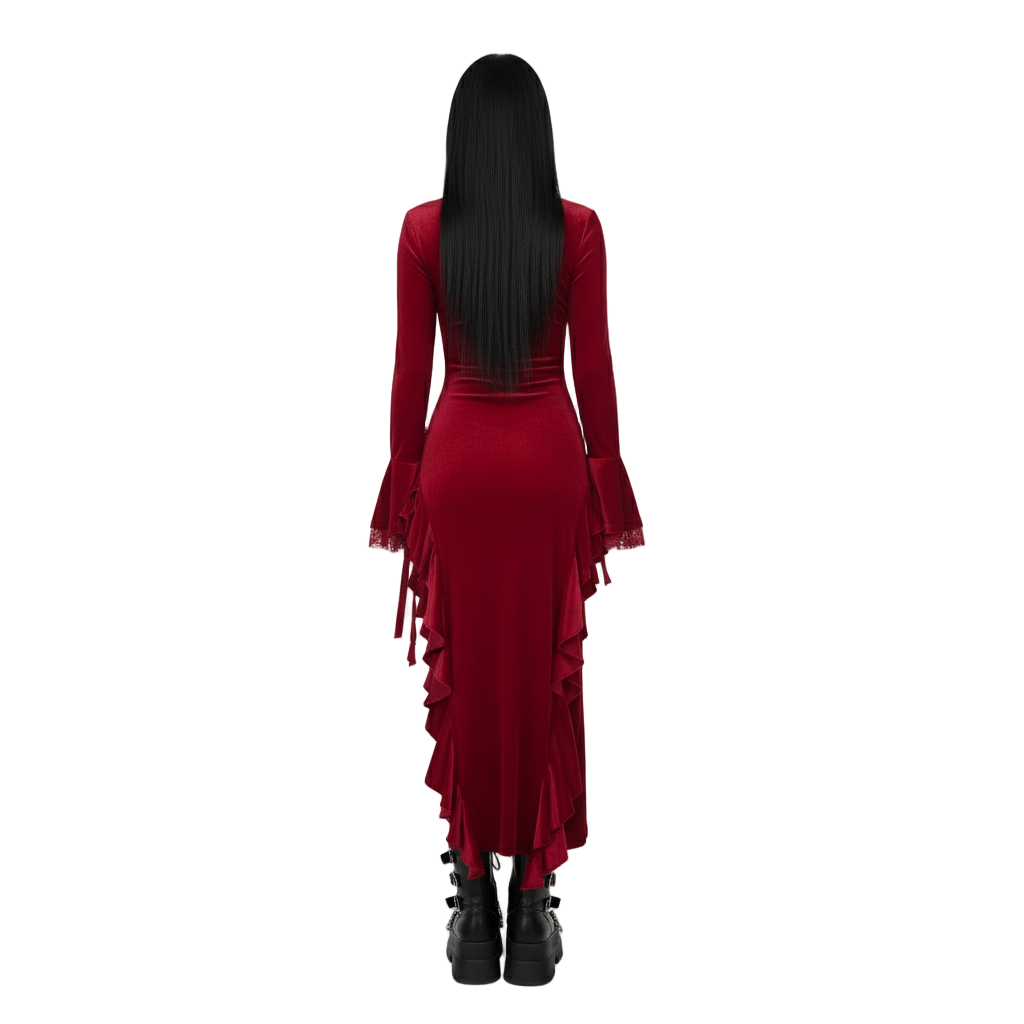 Miss Blood Shred Long Dress
