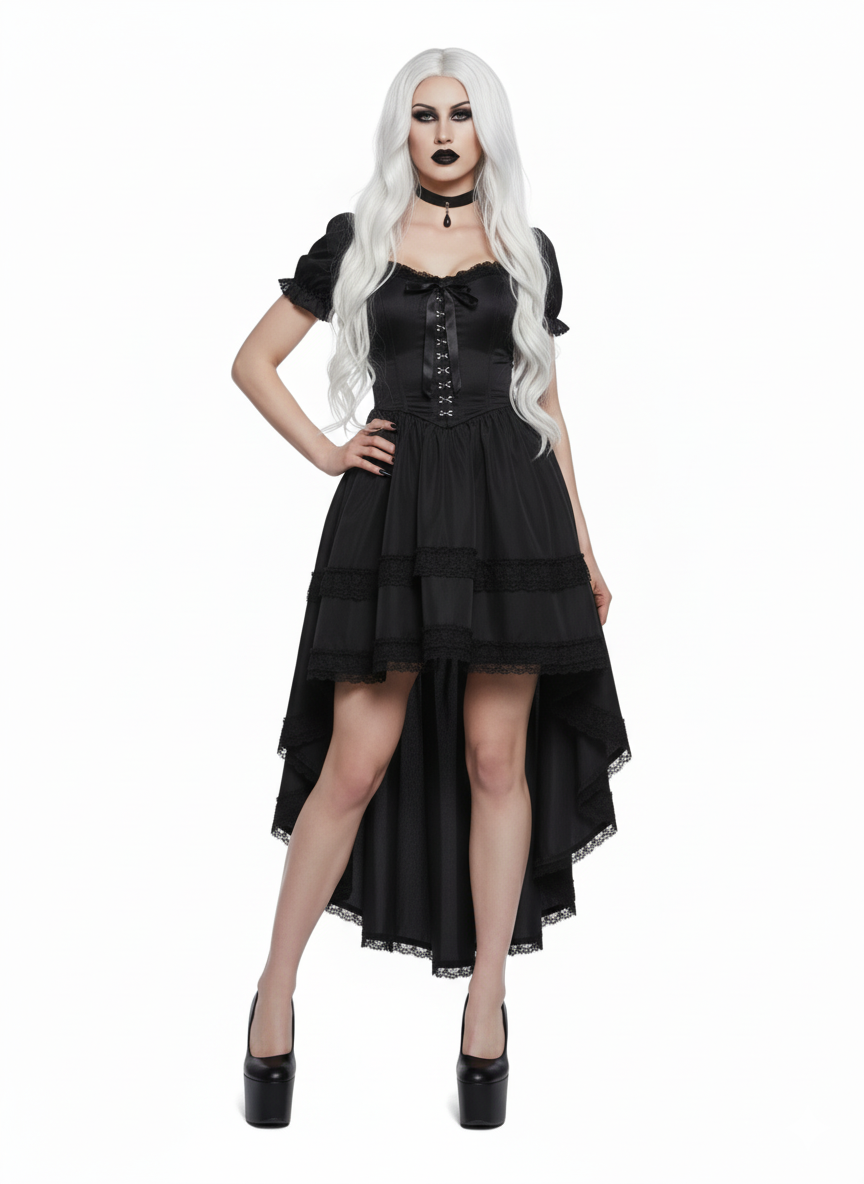 Moonlit Melody Gothic Dress