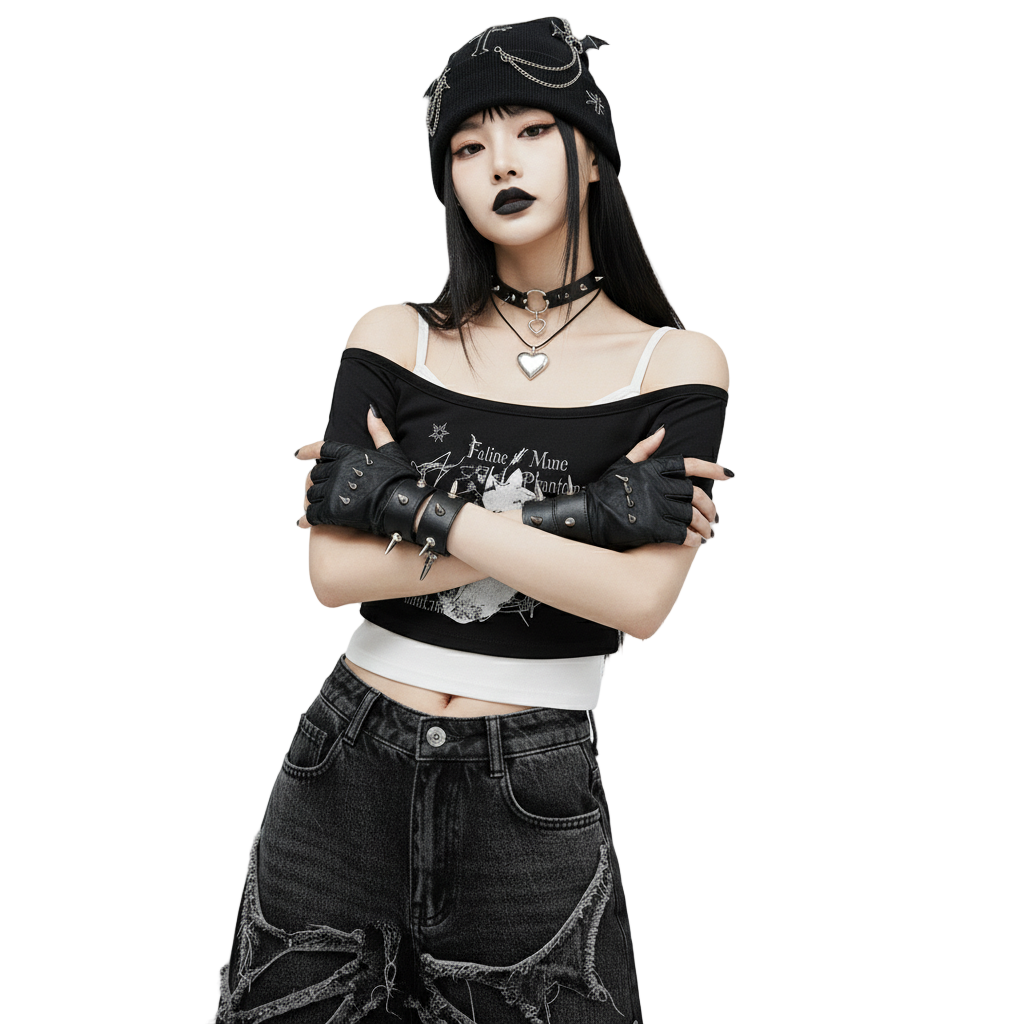 Aesthetic Goth Graphic T-Shirt