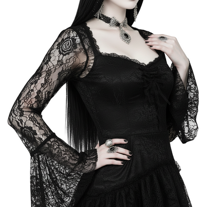 Night Whisper Gothic Dress