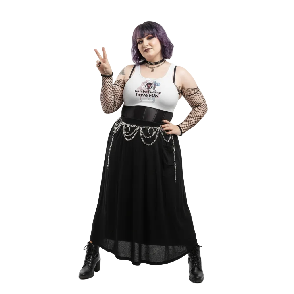 'Girls Just Wanna Have Fun' Sports Bra