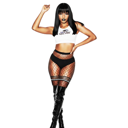 'Girls Just Wanna Have Fun' Sports Bra