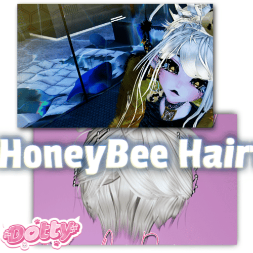 ╭┈ヾHoneyBee Hair 🐝 [Hair Asset]