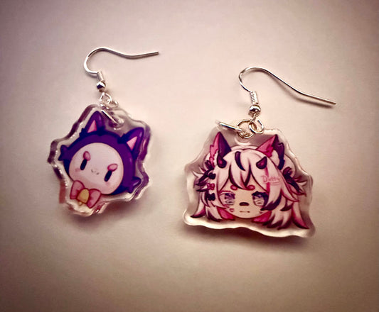 Shib and Dotty Earrings 【Limited Edition】