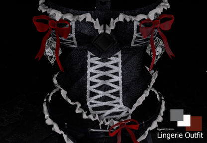 ╭┈ヾL. Lace Set 🎀 [DLC/Full Outfit Set]