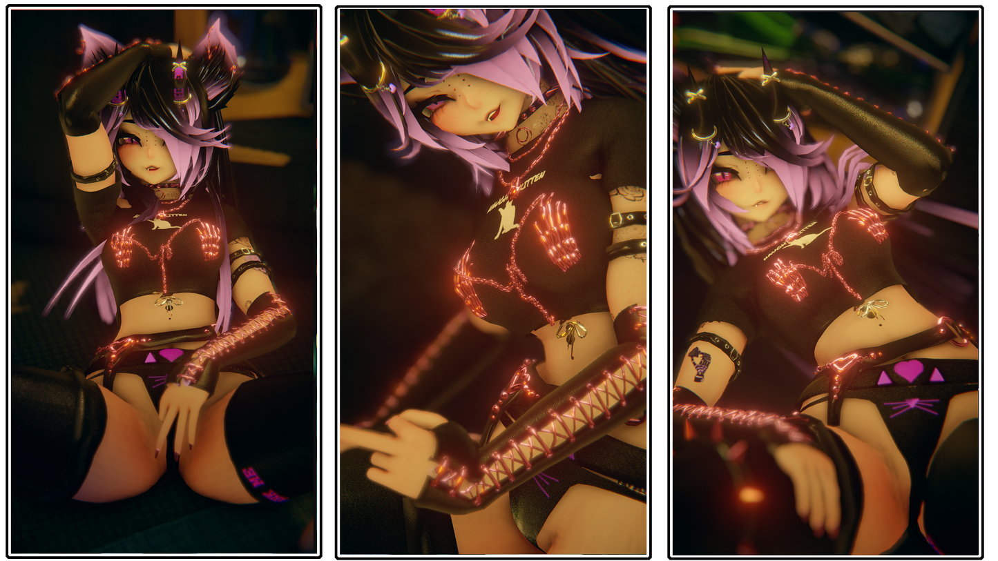 ╭┈ヾNaughty, The Discord Kitten 🥵 🐾