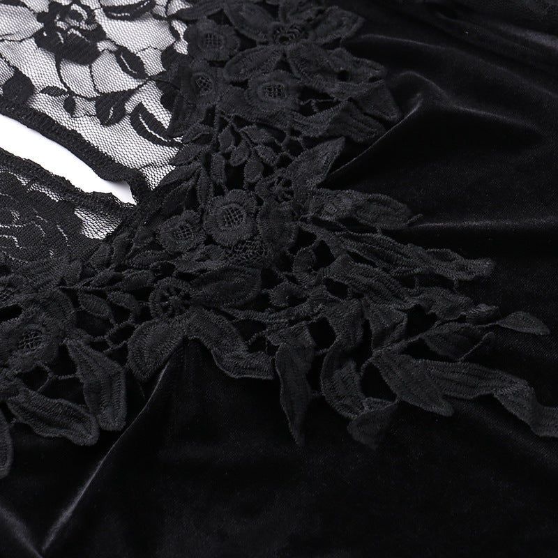 Moonlit Palace Goth Dress
