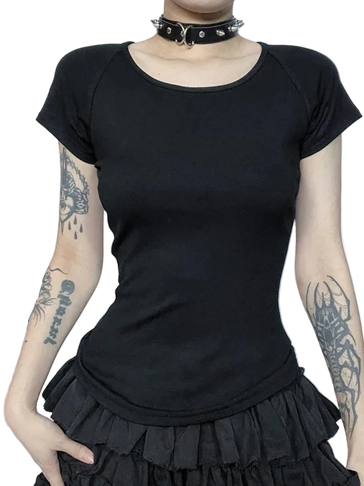 Gothic See Through Angel T-shirt