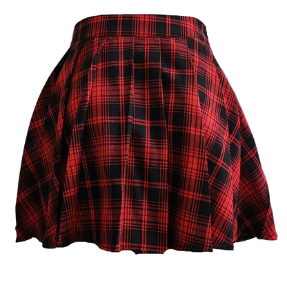 Firey Red's Pleated Skirt